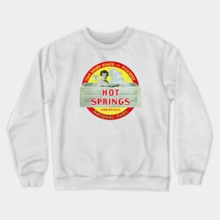 1930's Hot Springs National Park, Arkansas Crewneck Sweatshirt